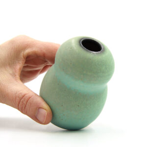 Alternative view of Dark Rim vase #1095