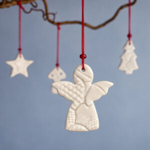engel -imprint - grandmas porcelæn ornament