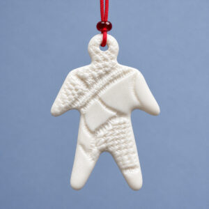Juledreng -imprint - grandmas porcelæn ornament