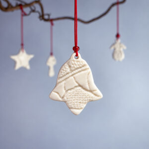 klokke -imprint - grandmas porcelæn ornament