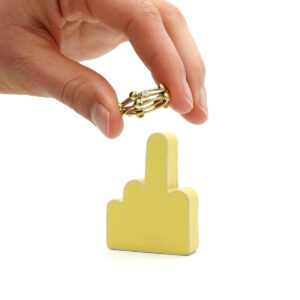 Alternative view of Digit Ringholder - Middle - Citron