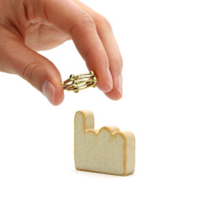 Digit ringholder - pinky - CARAMELO