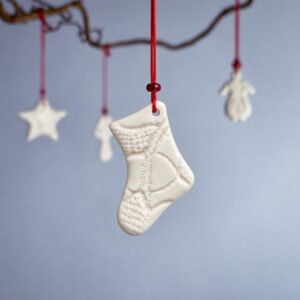 Sok -imprint - grandmas porcelæn ornament