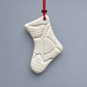 Sok -imprint - grandmas porcelæn ornament