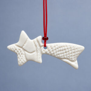 Stjerneskud - imprint - grandmas porcelæn ornament