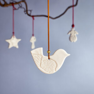 fugl - imprint - grandmas porcelæn ornament