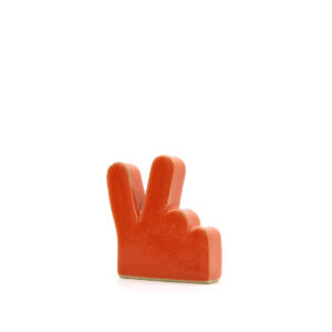 peace ringholder - ORANGE - paz