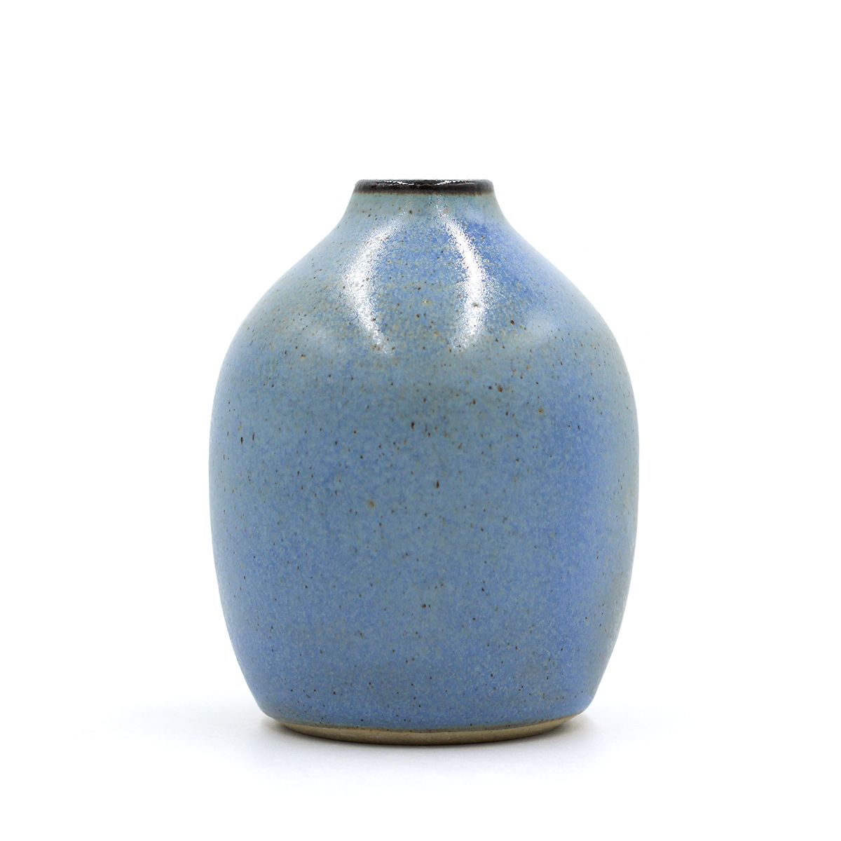 Dark Rim vase #1223