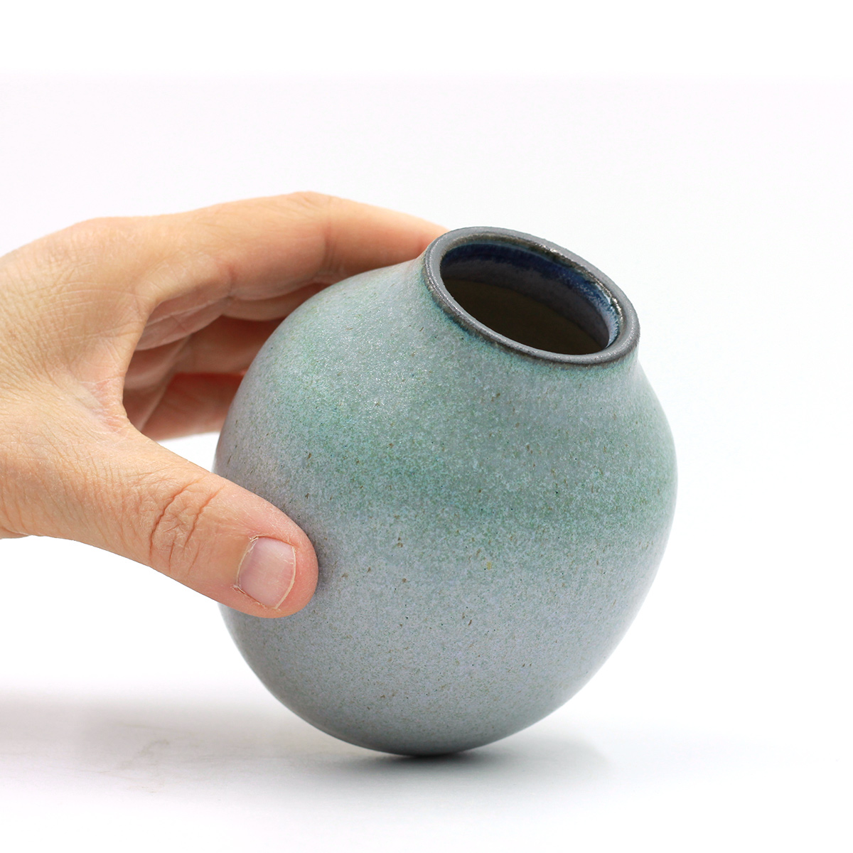 Dark Rim vase #1224 - Billede 2
