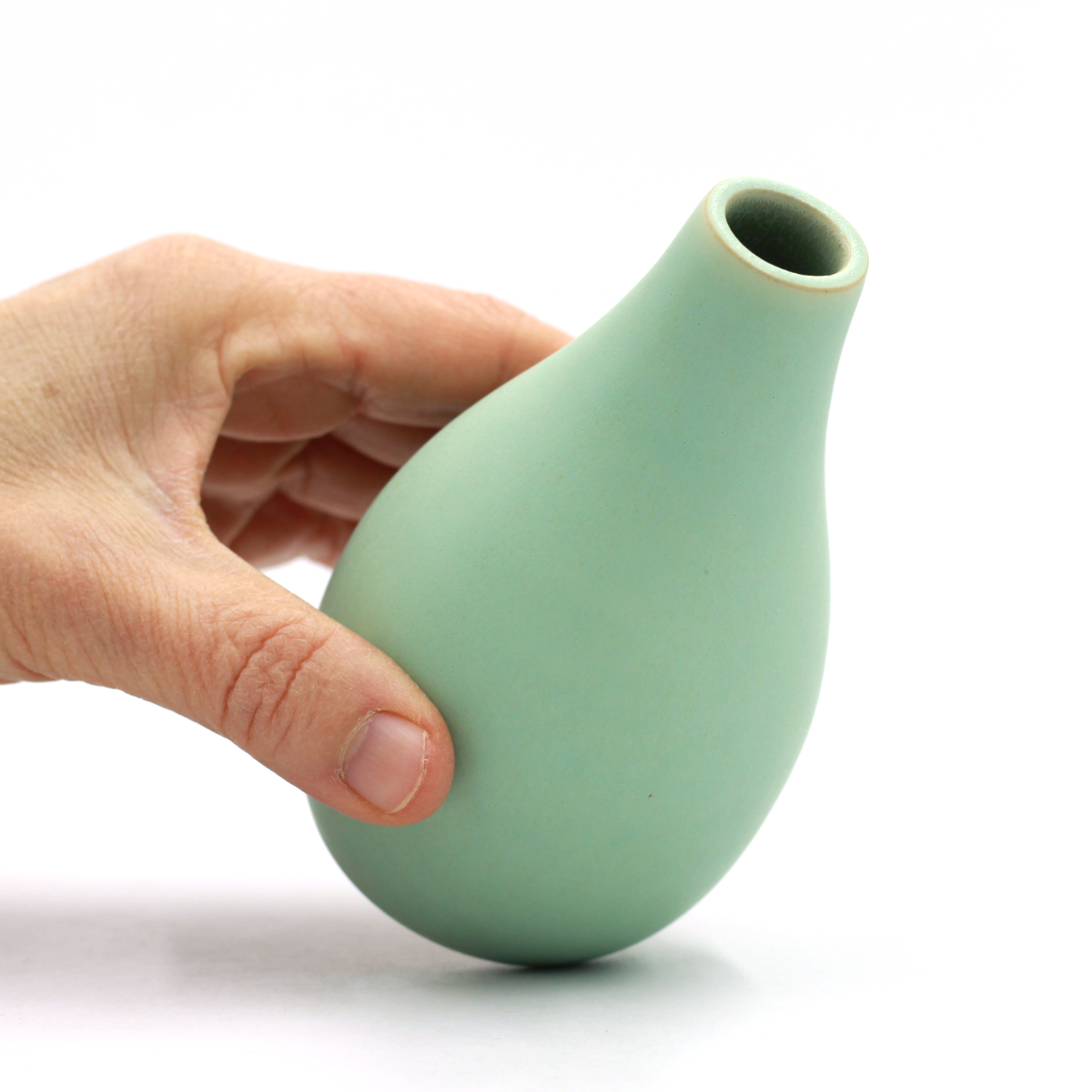 PURE vase - i farven MINT